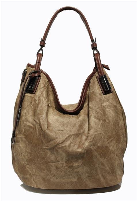 Handtasche camel-braun